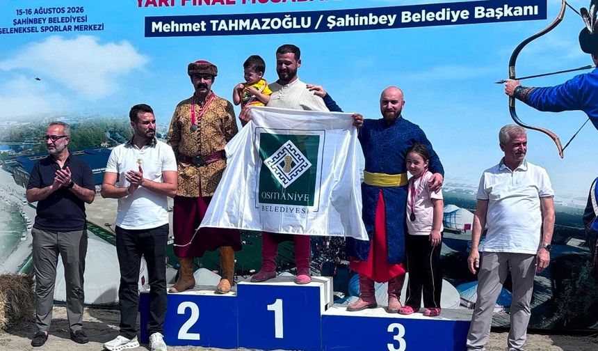ELAZIĞLI ATLI OKÇULAR GAZİANTEP'DE ZİRVEYİ FETHETTİ