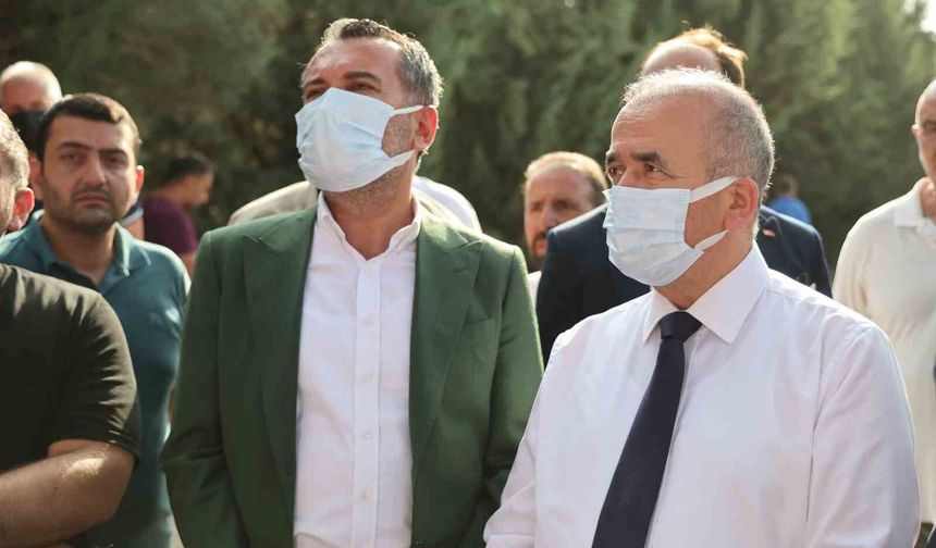 VALİ HATİPOĞLU YANGIN BÖLGESİNDE