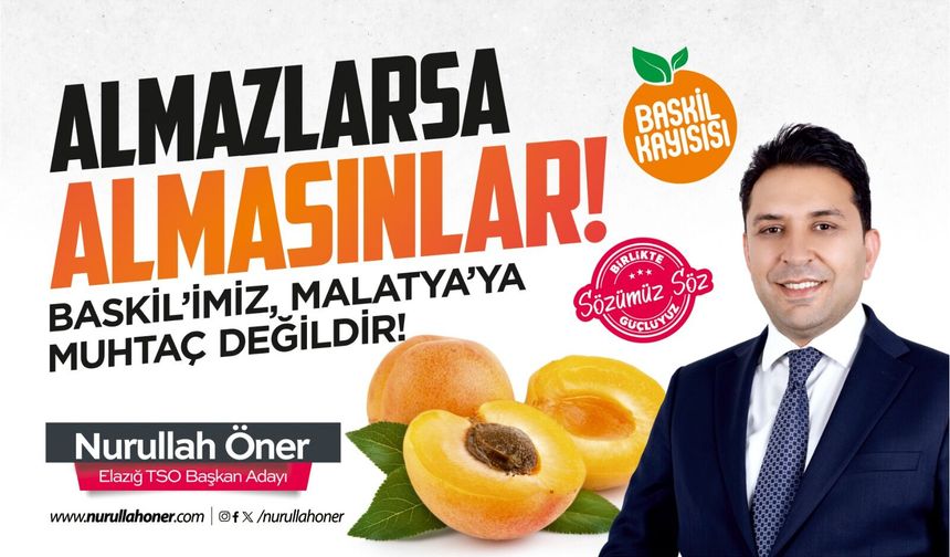 BASKİLİMİZ MALATYA'YA MUHTAÇ DEĞİLDİR