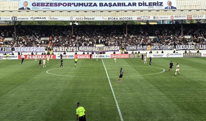 GAKGO GEBZE’DEN 1 PUANLA DÖNDÜ