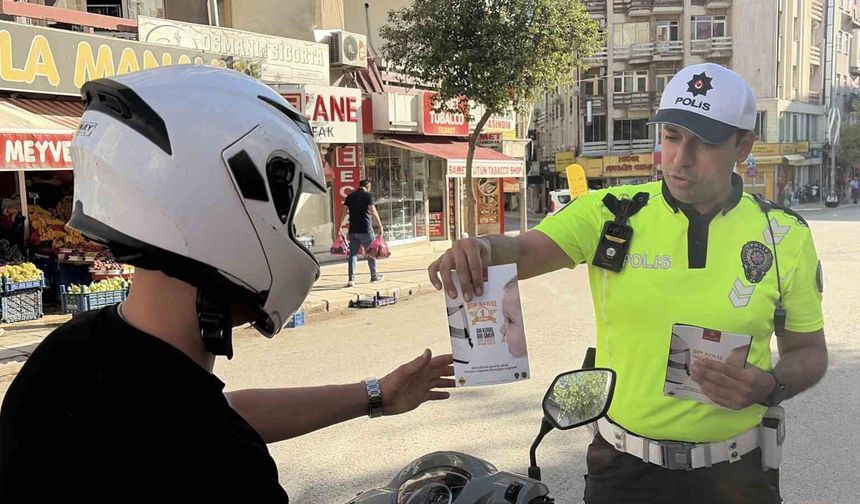 89 MOTOSİKLET SÜRÜCÜSÜNE 848 BİN LİRA CEZA