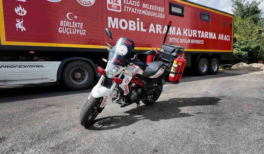 ELAZIĞ İTFAİYESİ FİLOSUNU GÜÇLENDİRDİ