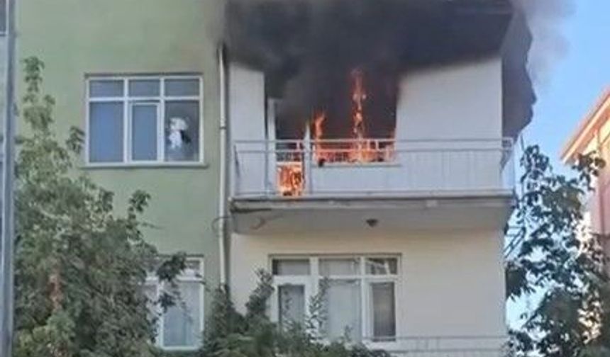 EV YANGINI SÖNDÜRÜLDÜ