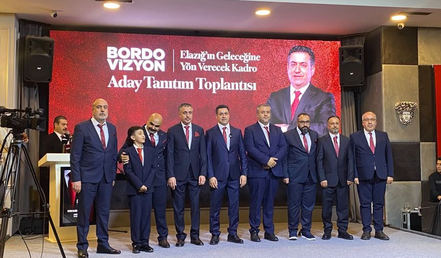 VEYSEL ARPACA 16 MESLEK GRUBUNDAN ELAZIĞ TSO SEÇİMLERİNE GİRİYOR