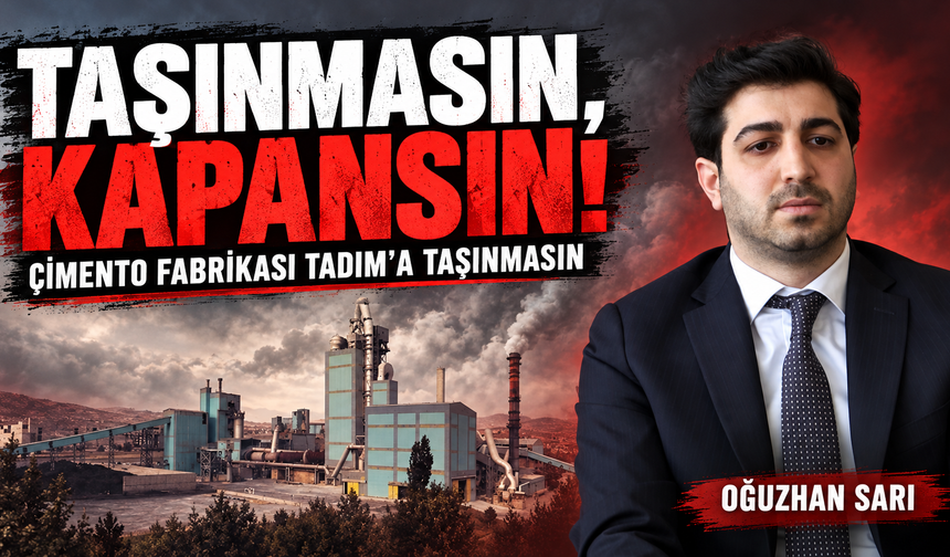 TAŞINMASIN, KAPANSIN!