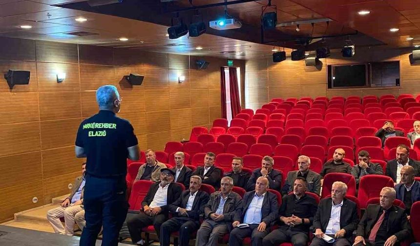 MUHTARLARA UYUŞTURUCUYLA MÜCADELE EĞİTİMİ