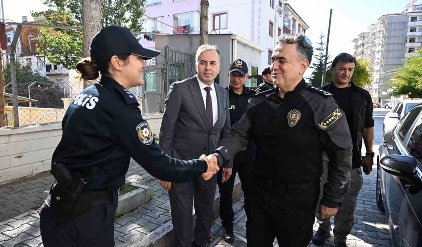 POLİS MERKEZİ KADIN BAŞKOMİSERE EMANET
