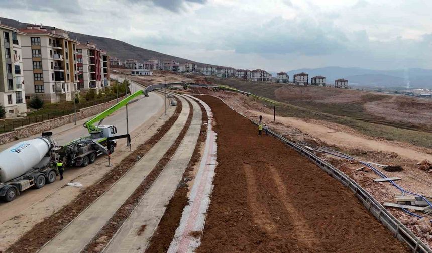 SEYİR YOLU PROJESİNDE ÇALIŞMALAR SÜRÜYOR