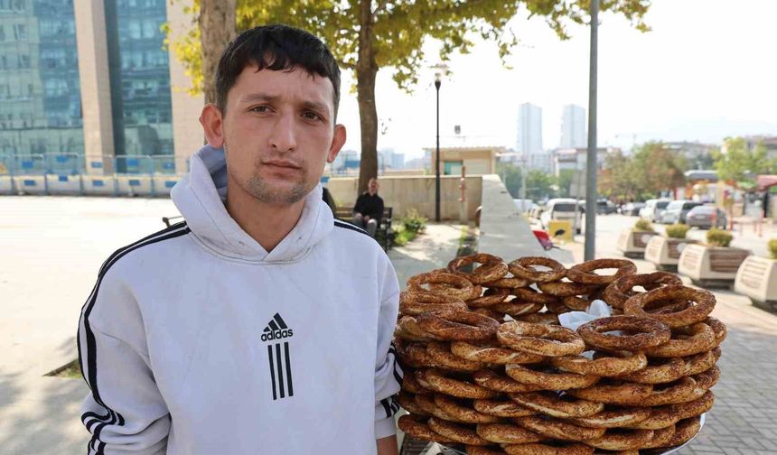 SİMİT TEZGAHINA PARA BIRAKAN BARIŞ KONUŞTU