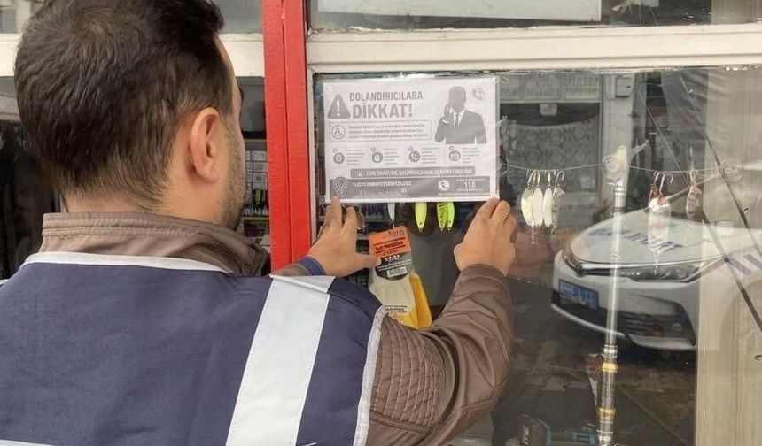 TELEFON DOLANDIRICILIĞINA KARŞI EMNİYET ALARMI