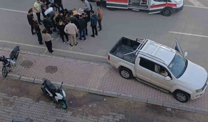 TRAFİK KAZASI: 1 YARALI